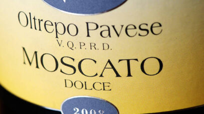 Moscato wine
